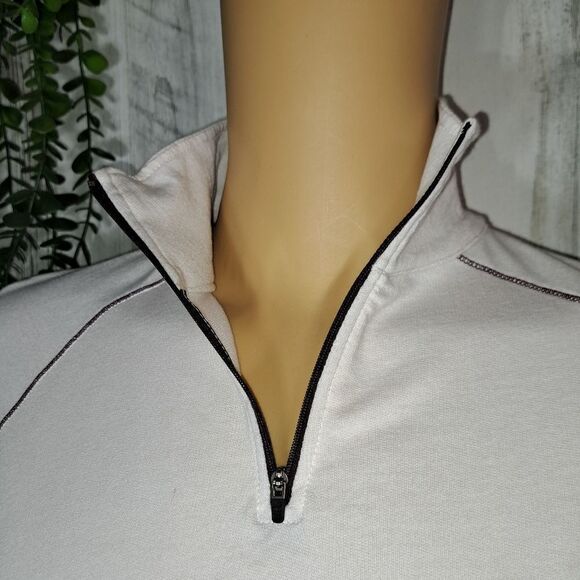 Agave Zip Mock Neck Long Sleeve NWT/NWOT - Picture 2 of 10